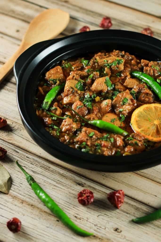 Authentic Indian Karahi Curry - You'll definitely end up impressing your friends and family with this delicious recipe! It's so simple to make and tastes completely authentic! | ScrambledChefs.com