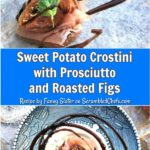 Sweet potato Crostini collage image