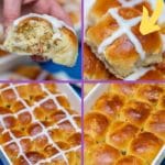 Hot cross buns collage