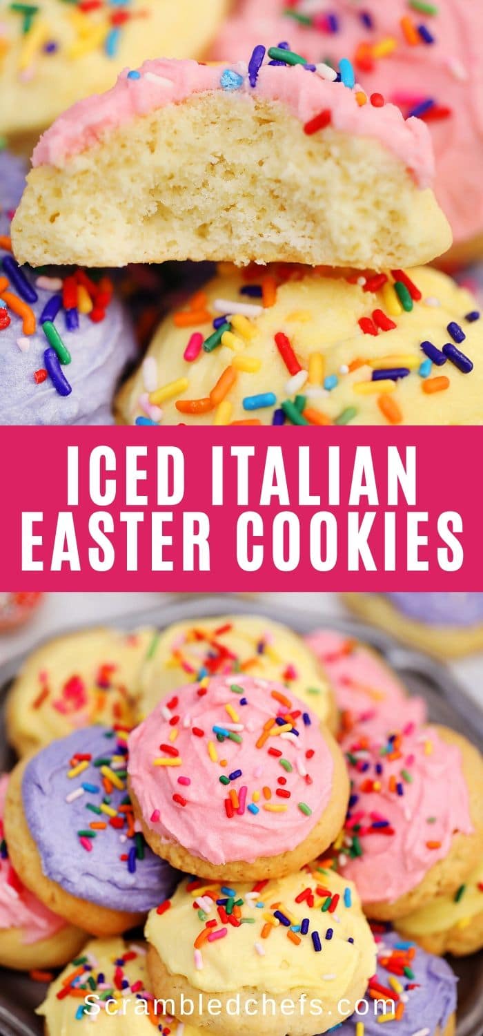 Italian Easter Cookies collage
