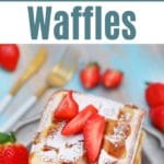 Belgian waffle collage