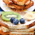 French toast collage