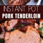 Pork tenderloin collage