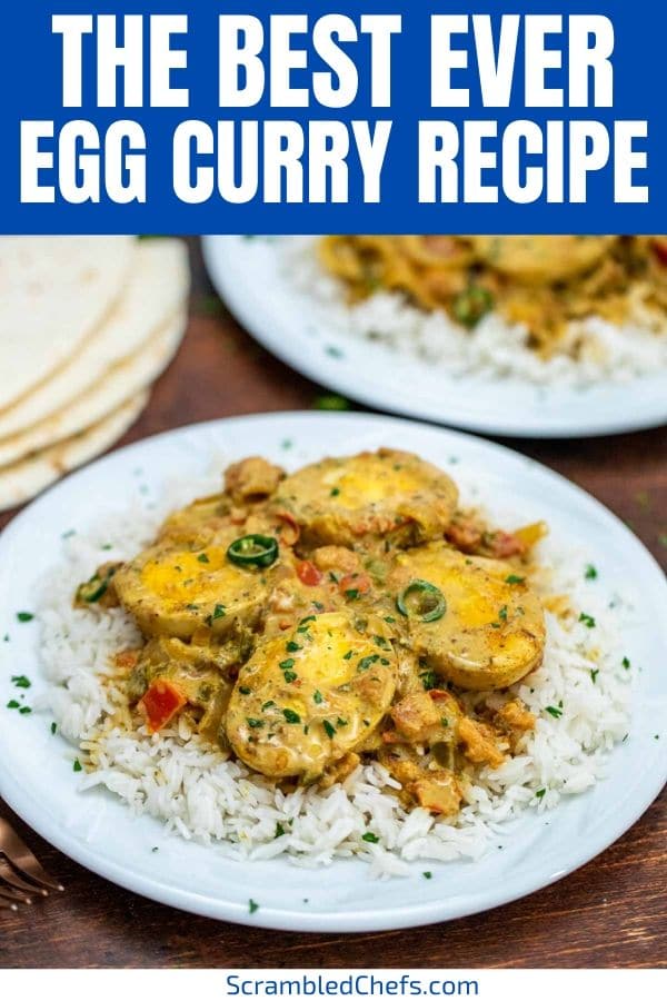 Egg Curry Recipe Collage