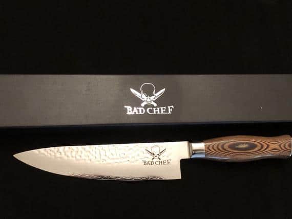 VG10 8 67 Layers Damascus Chef's Knife Hammered Finish | Etsy