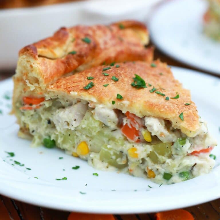 Classic Chicken Pot Pie With Homemade Crust Video Scrambled Chefs