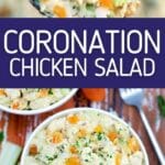 Chicken salad collage