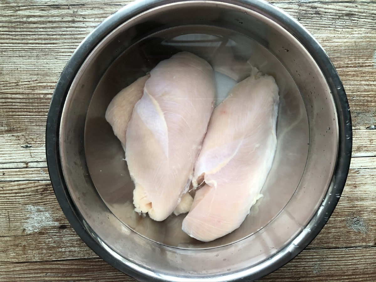 Chicken in brine