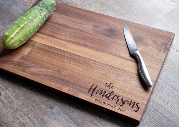 Personalized Cutting Board Engraved Cutting Board Custom | Etsy