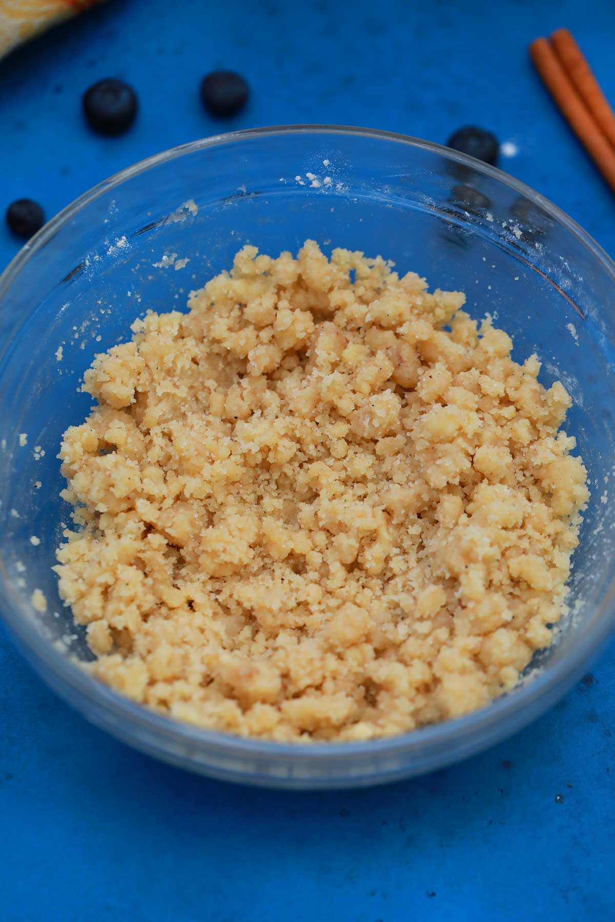 Crumb topping for muffins