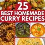 Curry recipes collage