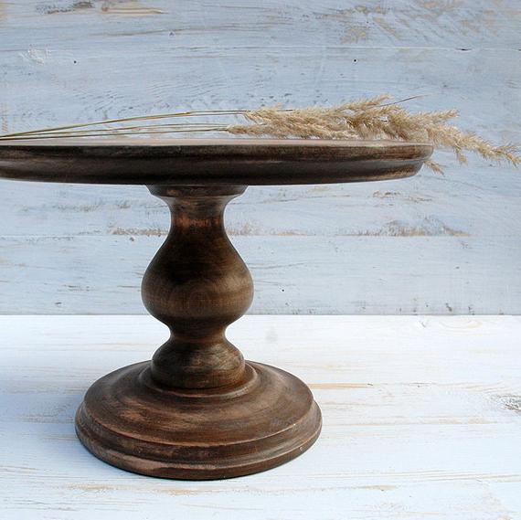 6 18 Wooden cake stand cake standswood cake | Etsy