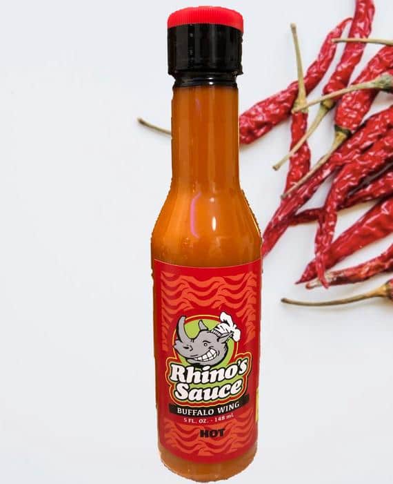 Rhinos Buffalo Hot Wing sauce | Etsy
