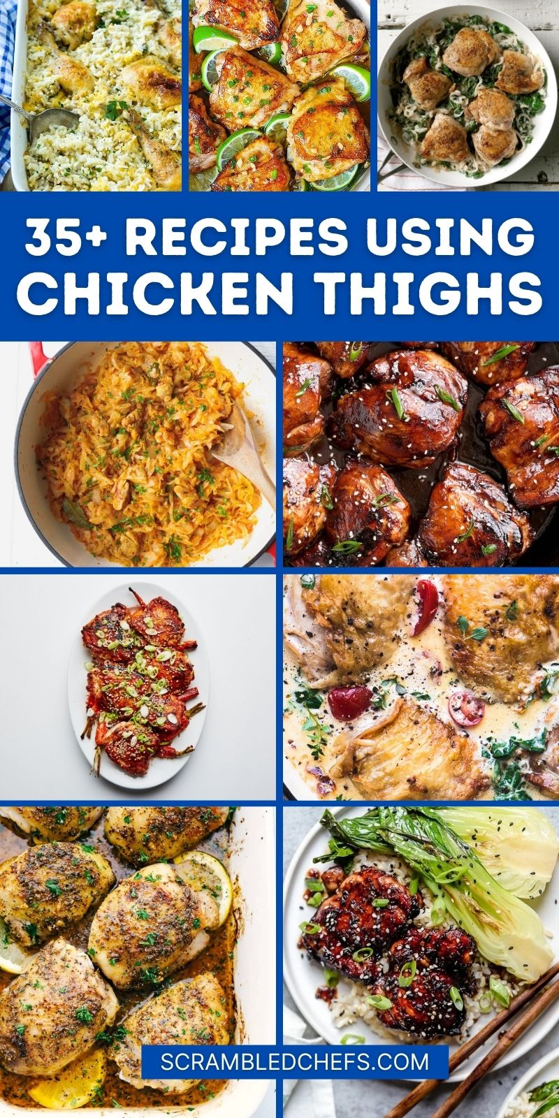 35 Flavorful Chicken Thighs Recipes for Easy Dinners - Scrambled Chefs