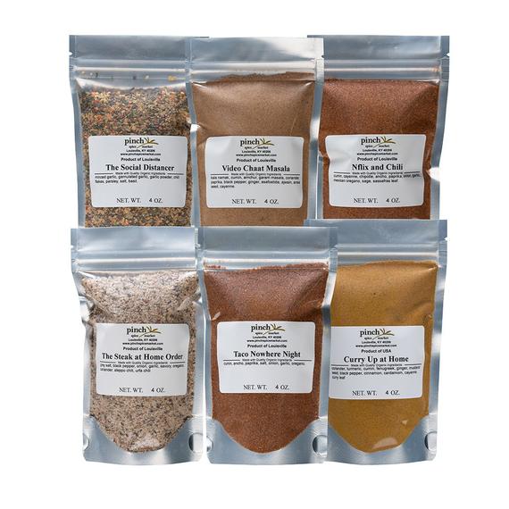 Quarantine Organic Spice Bundle Deluxe Six Pack | Etsy