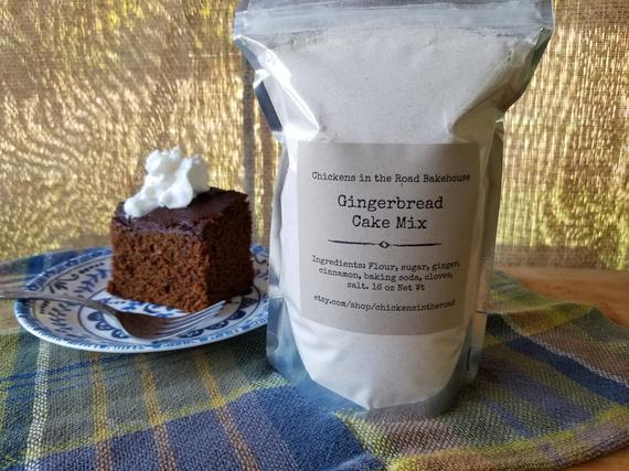 Gingerbread Cake Mix Hand-Crafted Mixes Cake Mix | Etsy
