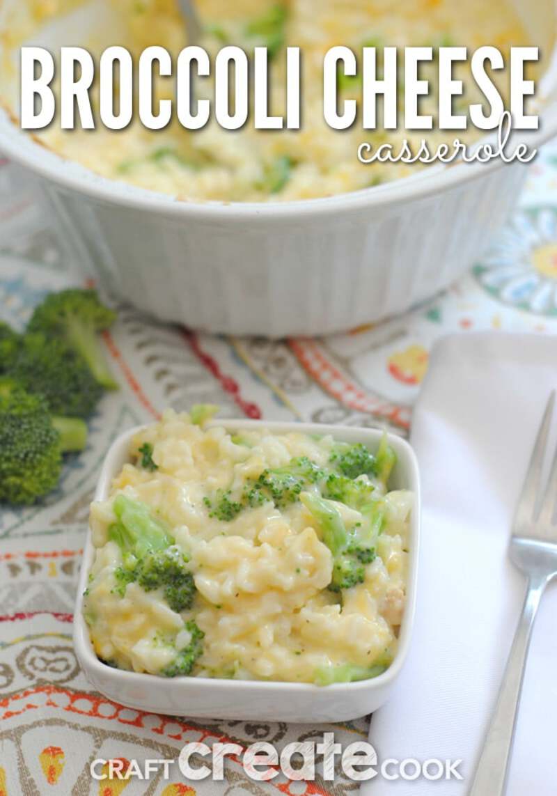 Broccoli cheese casserole