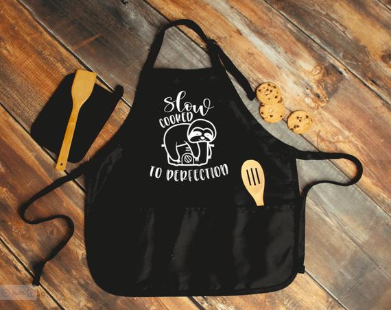 Slow Cooked to Perfection Apron | Etsy