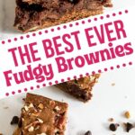 Fudge brownies collage