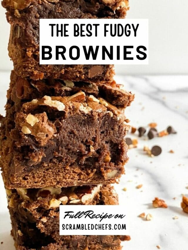 Fudge Brownies with Nuts