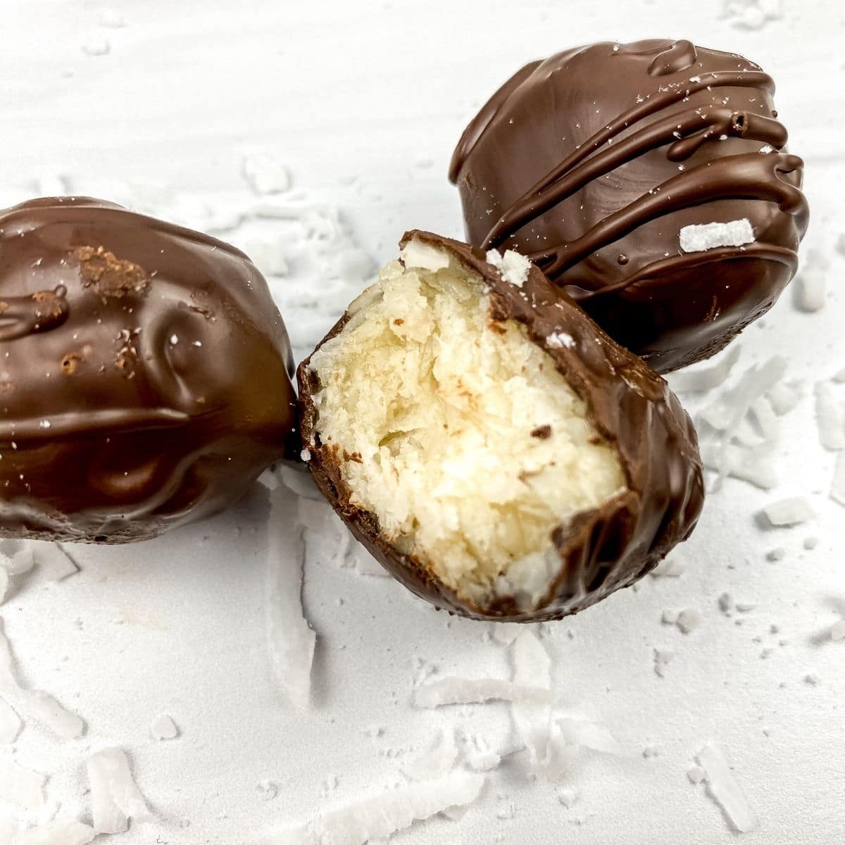 Decadent No Bake Chocolate Coconut Balls Recipe | Scrambled Chefs