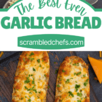Garlic bread collage