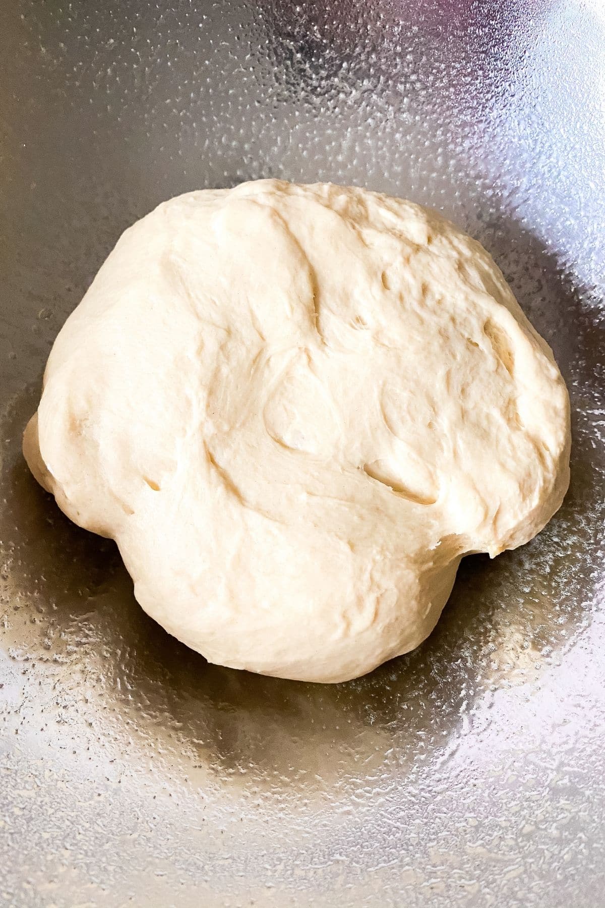 Ball of Hawaiian roll dough