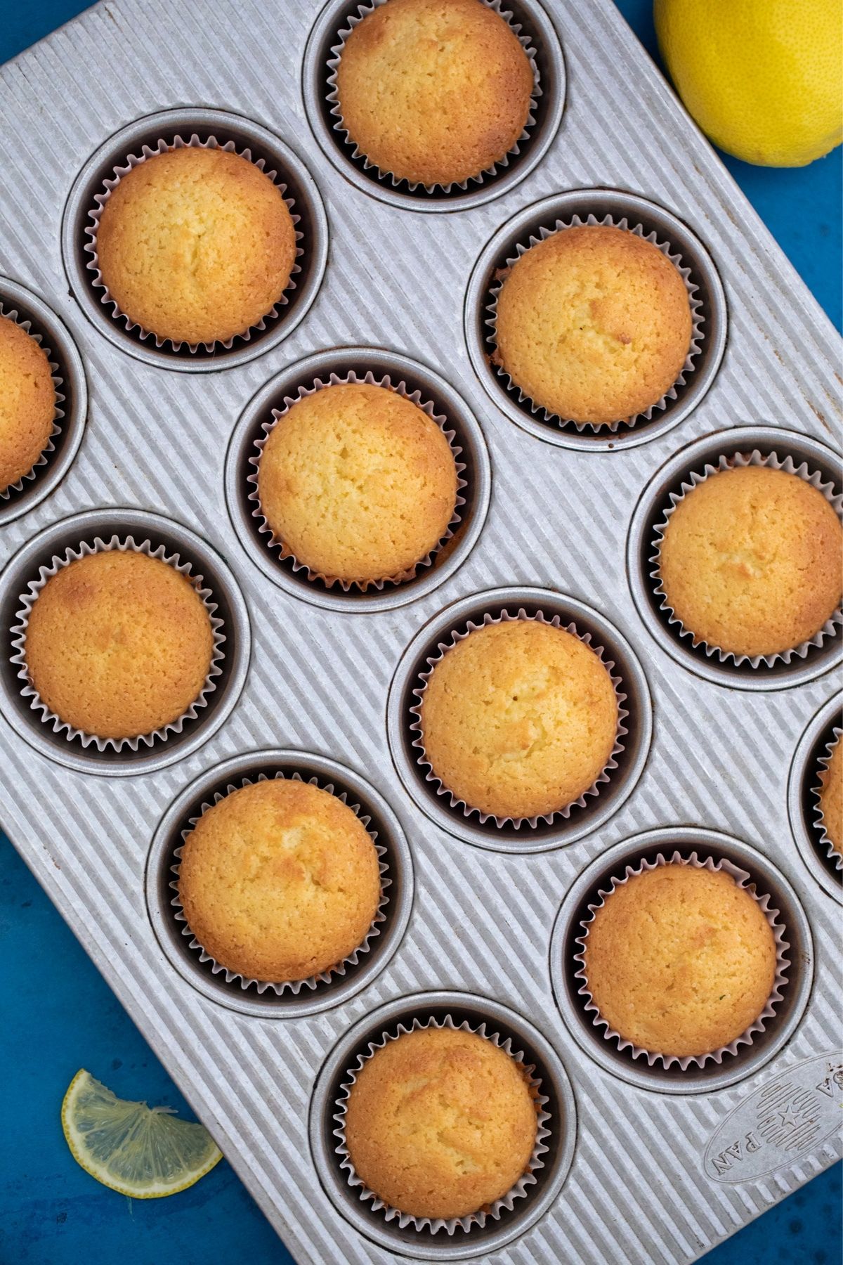 Cupcakes in muffin pan