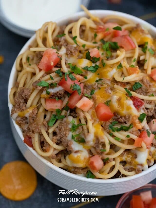 30-Minute Taco Spaghetti