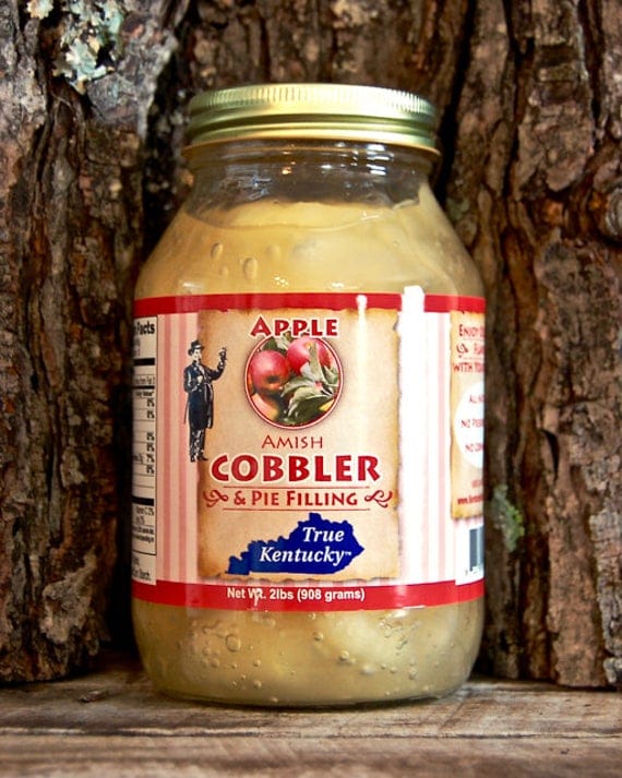 True Kentucky Apple Cobbler & Pie Filling Regular | Etsy