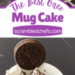 Mug cake collage