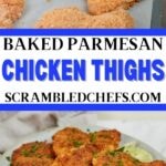 Chicken thighs collage