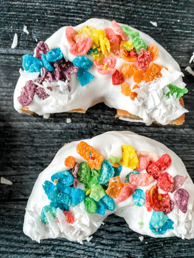 Rainbow Donuts for St. Patrick’s Day