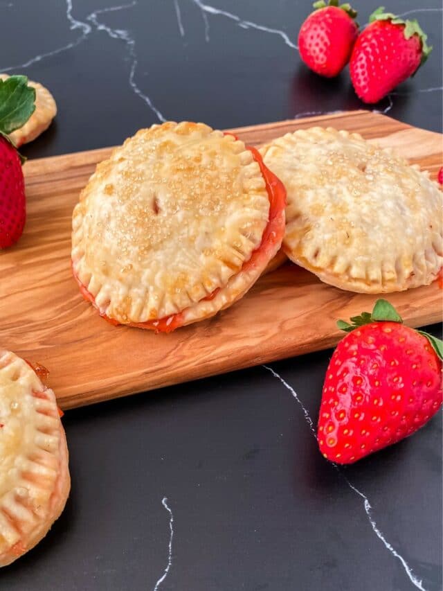 Strawberry Cheesecake Hand Pies Recipe