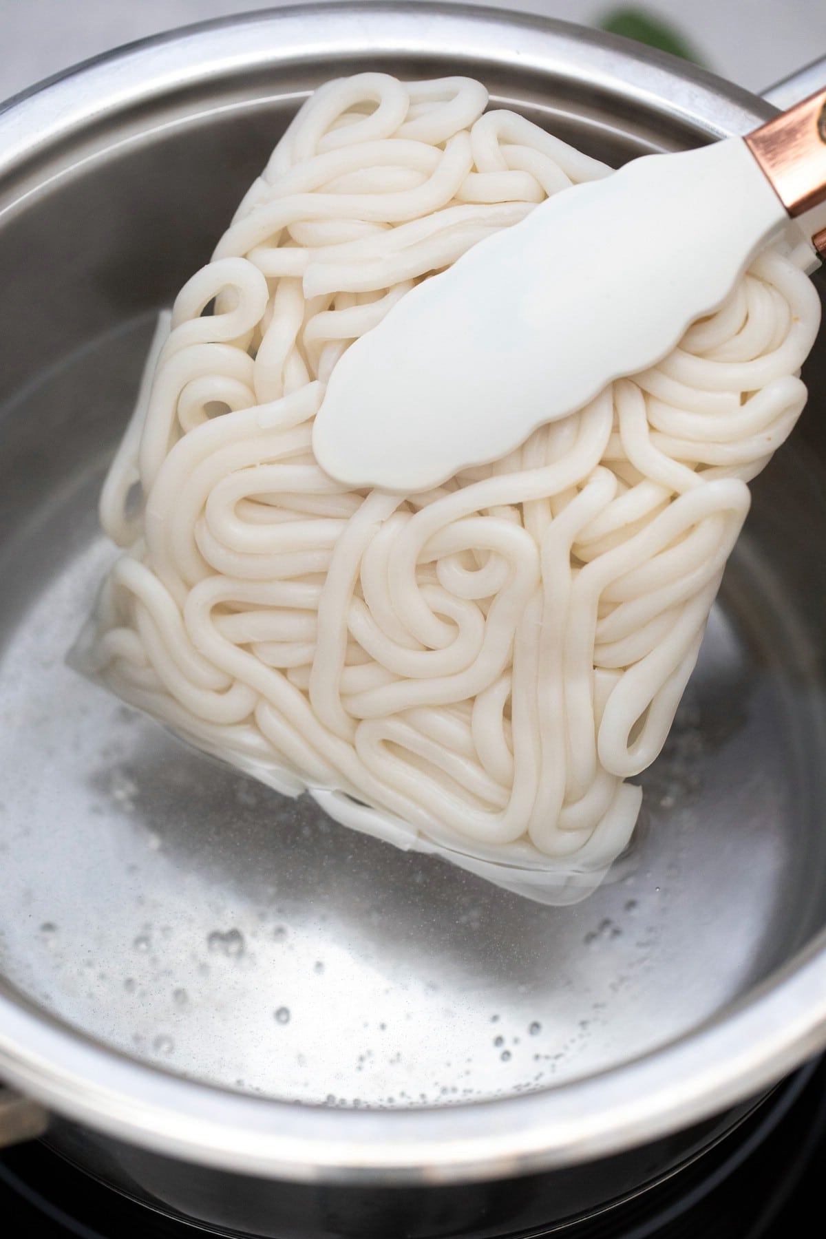 Noodles in broth