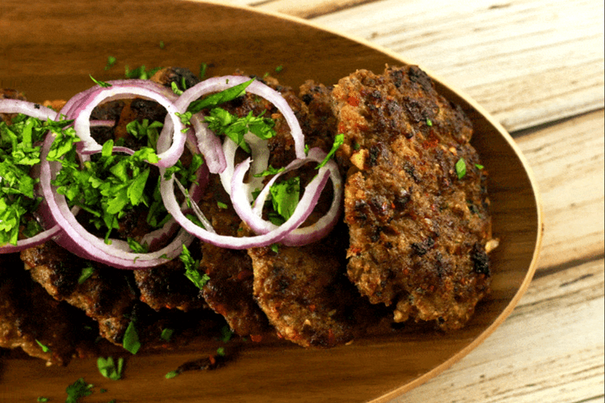 Spicy Indian Chapli Kebabs