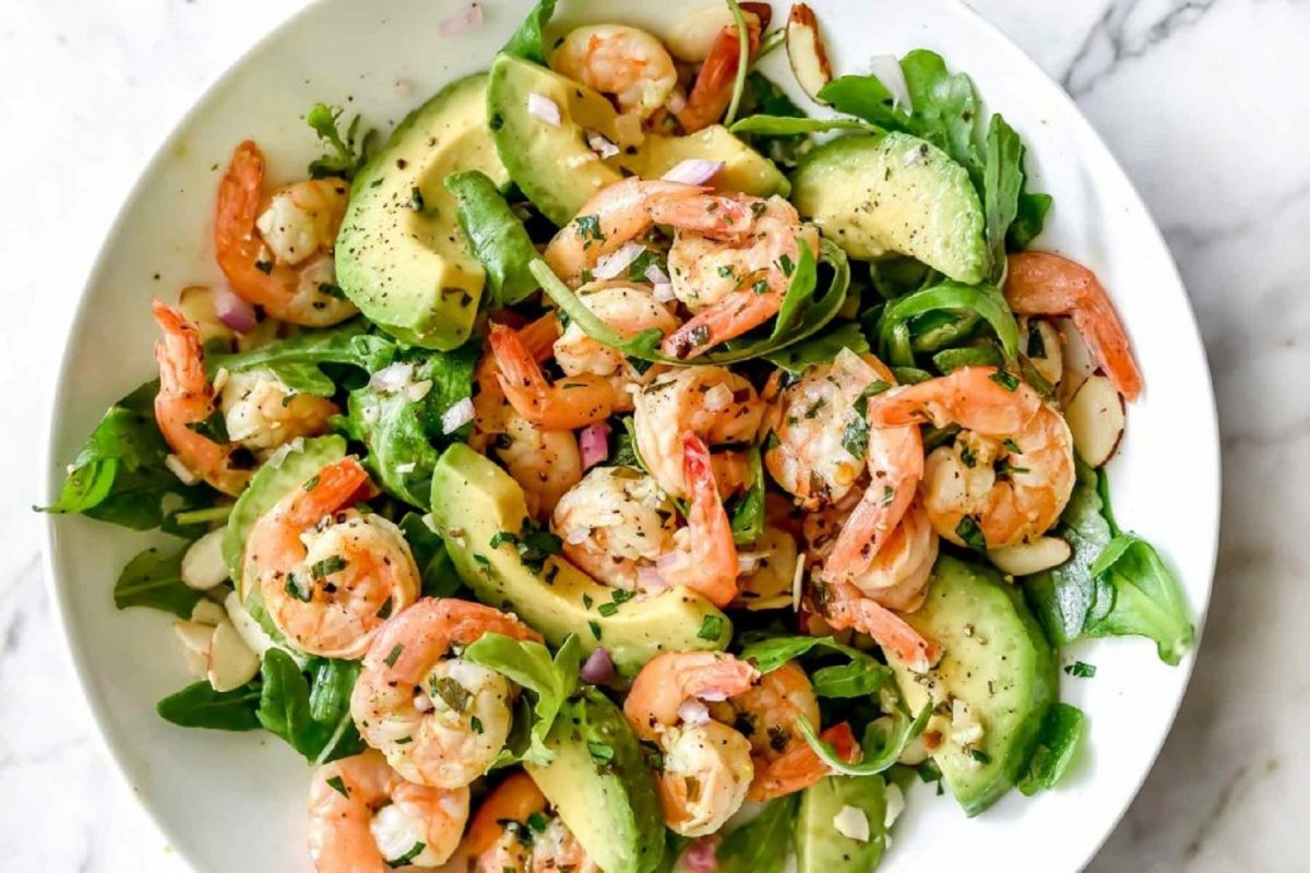 Avocado and Citrus Shrimp Salad