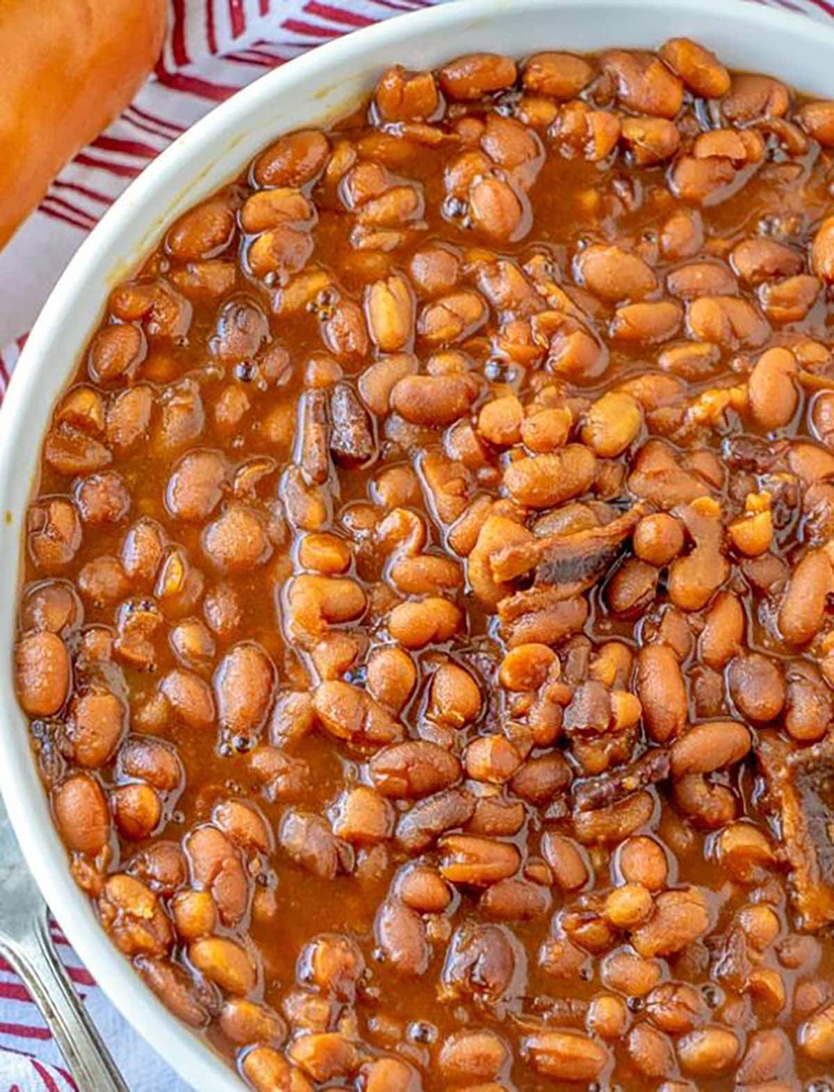 Boston Baked Beans in a bowl