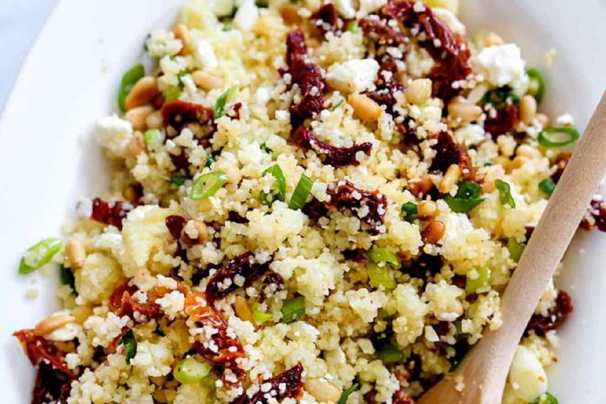 Couscous With Sun-Dried Tomato and Feta
