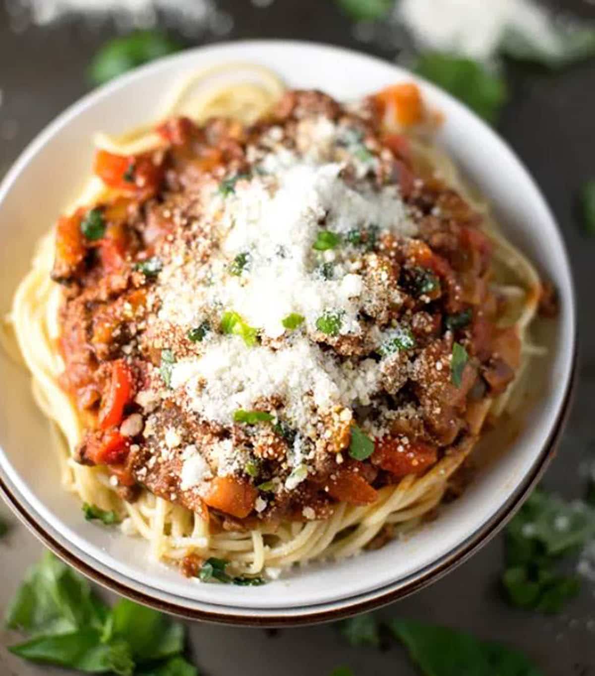 Healthy Weeknight Spaghetti Bolognese