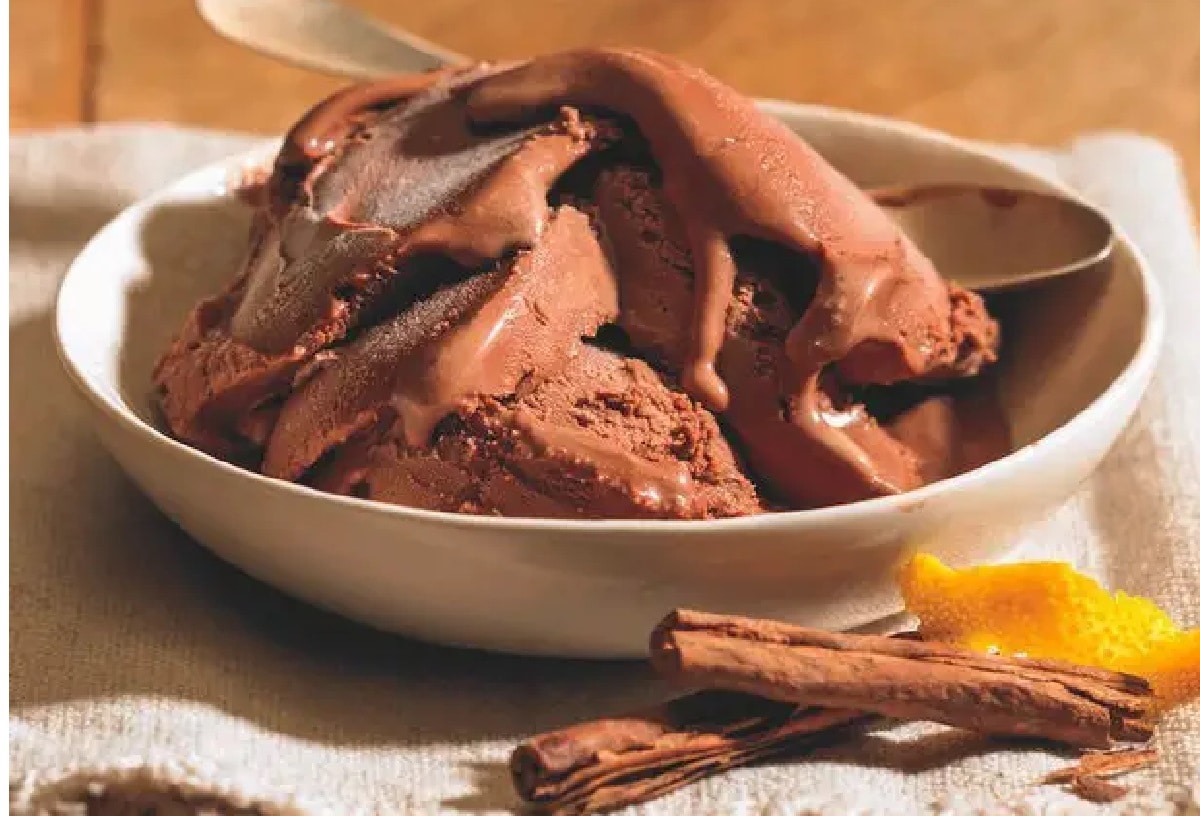 Hot Chocolate Mescal Ice Cream