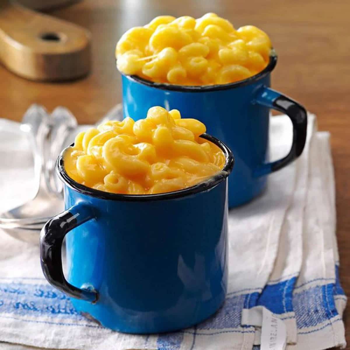 Mac and Cheese in a mug