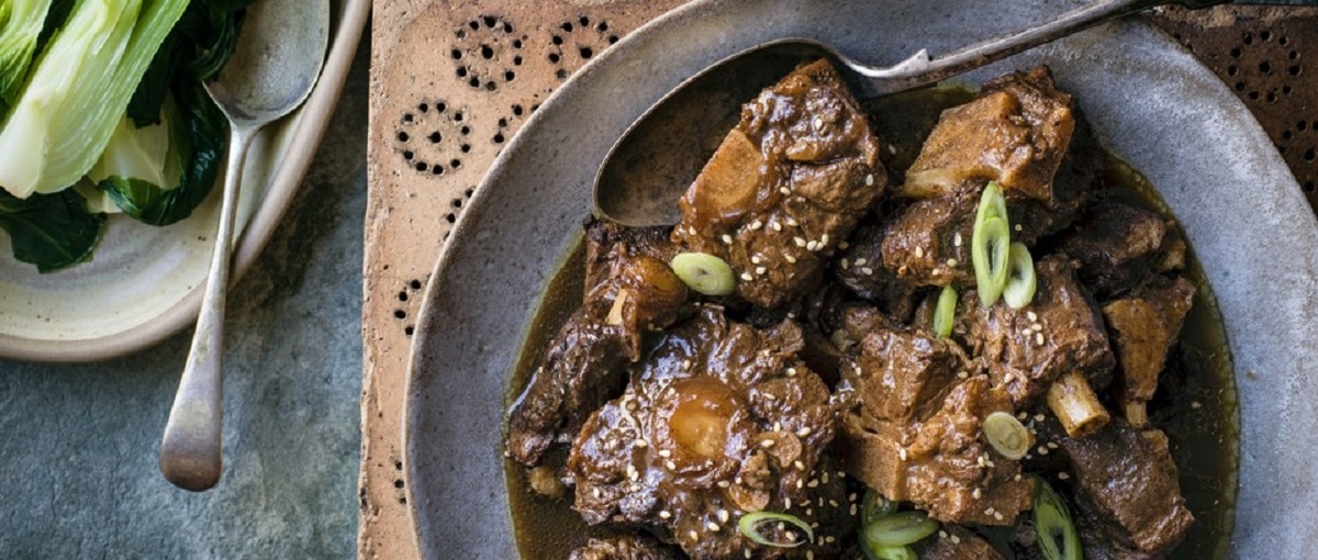 Oxtail With Orange, Szechuan Peppercorns, and Star Anise