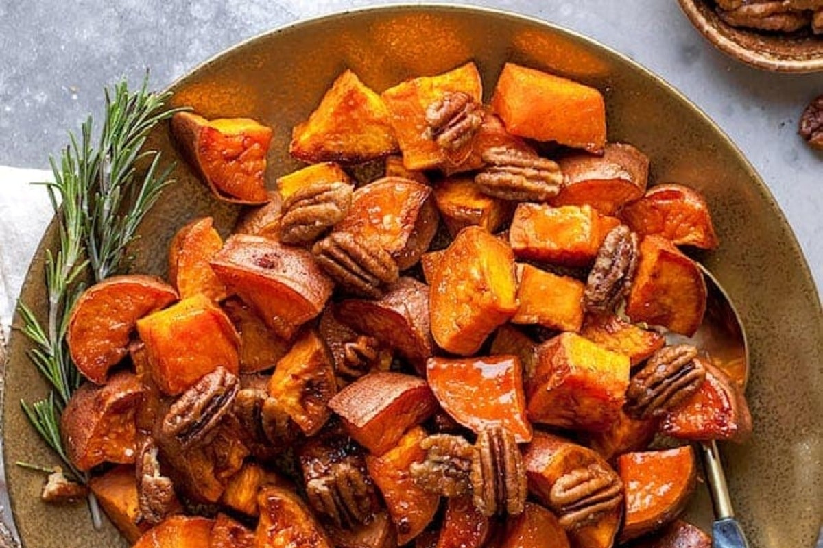 Roasted Potatoes with Sweet Maple