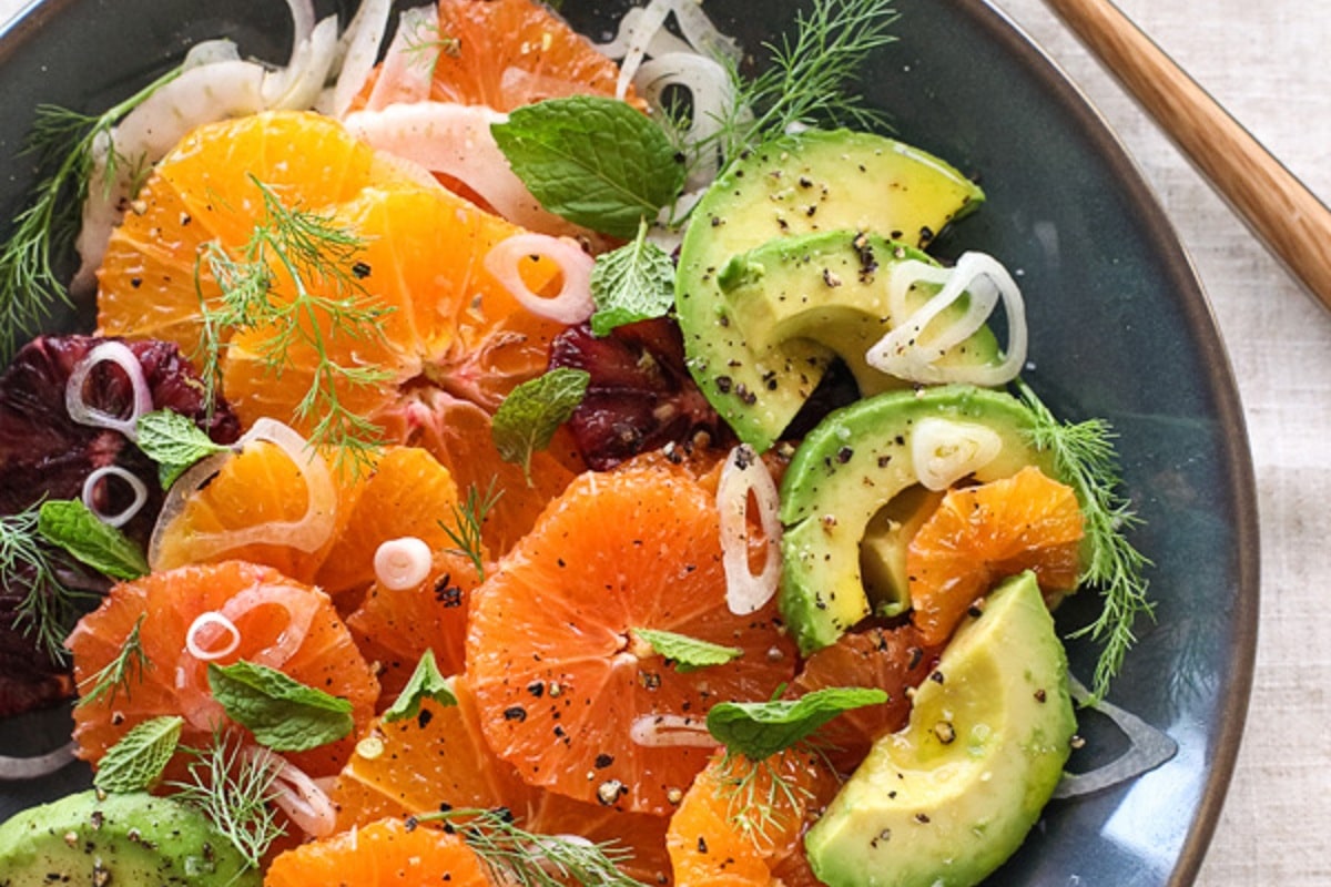 Salad With Citrus and Avocado