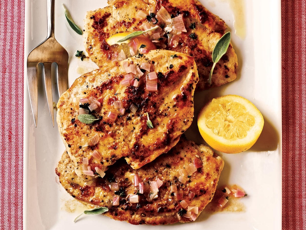 Sautéed Chicken with Sage Browned Butter