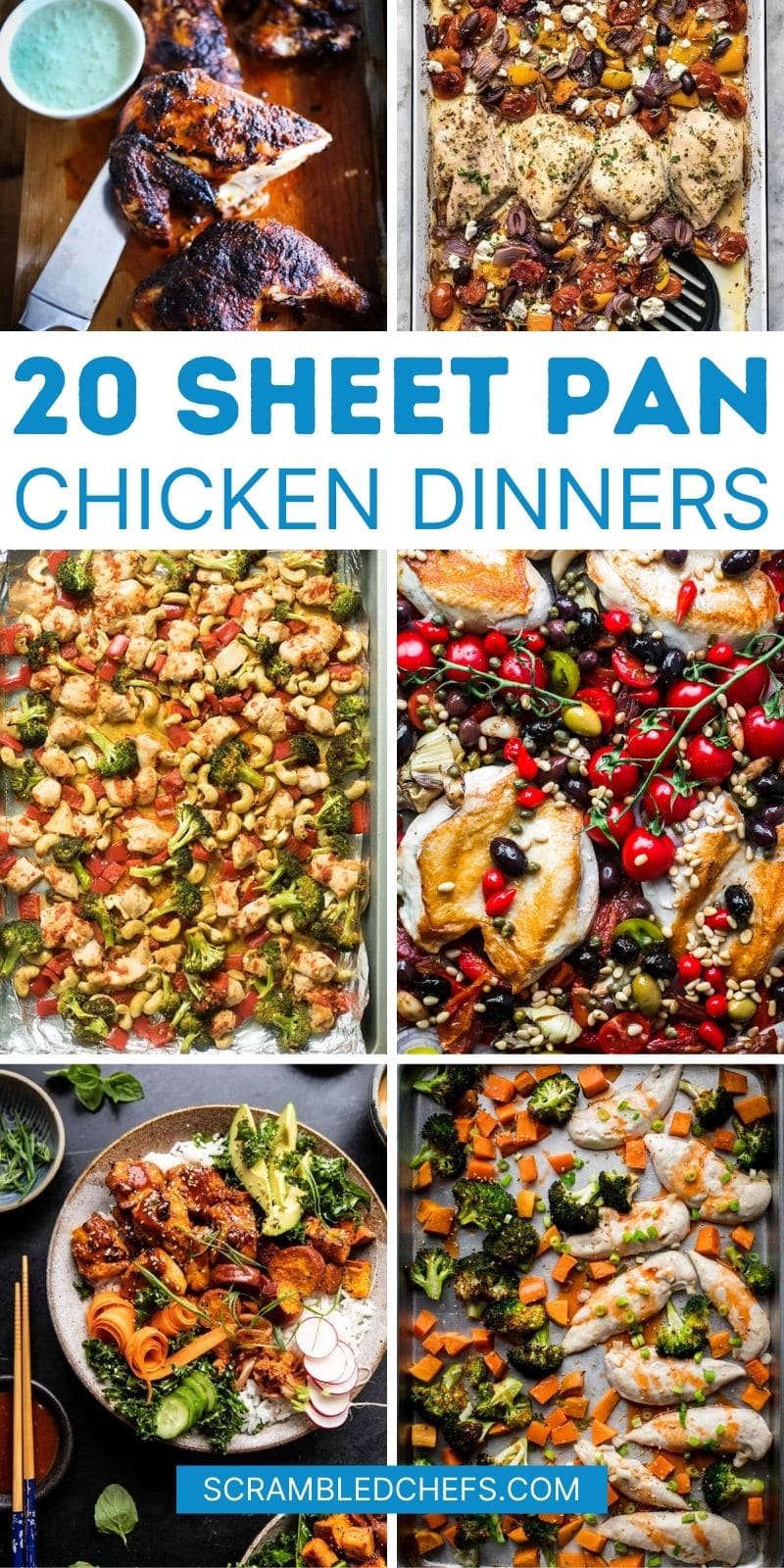 20 Easy Flavor-Packed Sheet Pan Chicken Dinners - Scrambled Chefs