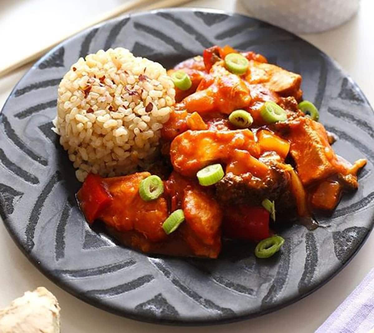Slow-Cooker Sweet and Sour Chicken