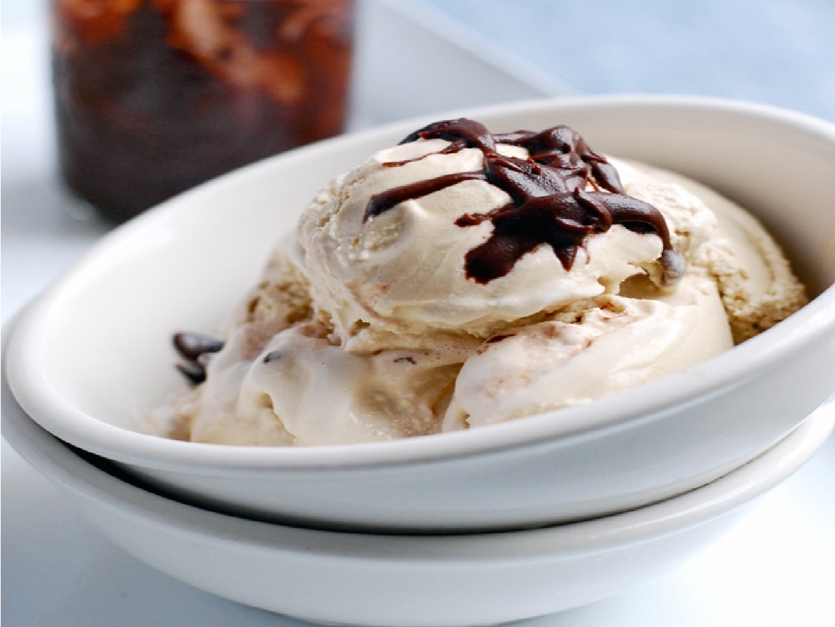 Stout Ice Cream With Bittersweet Hot Fudge