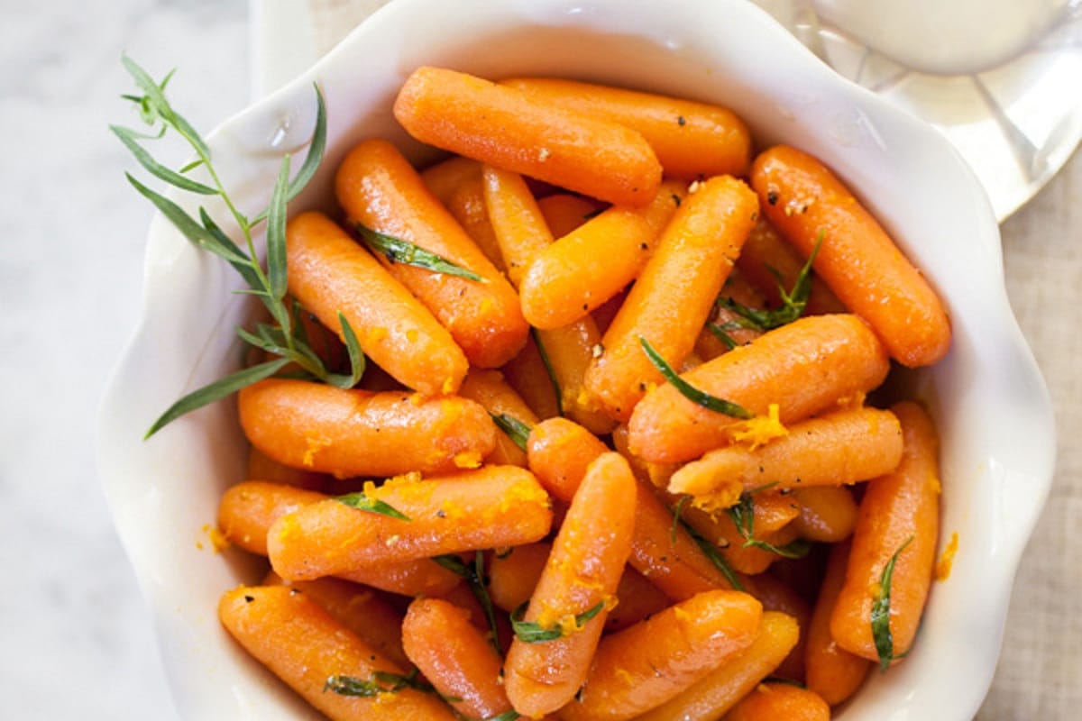 Tarragon Infused Sweet Carrots